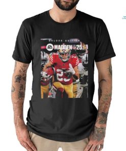 Official EA Sports Madden NFL 25 Deluxe Edition Cover Athlete Christian McCaffrey From 49Ers Classic T Shirt