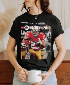 Official EA Sports Madden NFL 25 Deluxe Edition Cover Athlete Christian McCaffrey From 49Ers Classic T Shirt