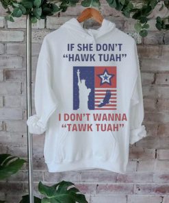 Official Eagle Star Liberty of Statue If She Don’t Hawk Tuah I Don’t Wanna Tawk Tuah T Shirt