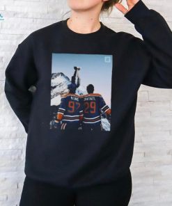 Official Edmonton Oilers Connor McDavid And Leon Draisaitl 2024 Stanley Cup Final Shirt