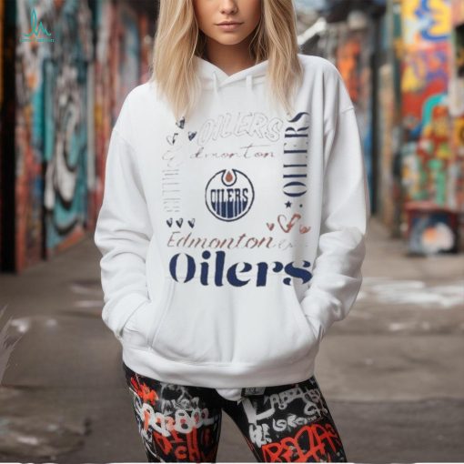 Official Edmonton Oilers G III 4her Carl Banks Team Graphic 2024 t shirt