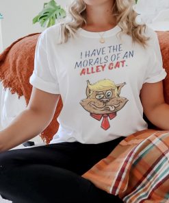 Official Election Gaffe I Have the Morals of an Alley Cat 2024 Shirt, hoodie, sweater, long sleeve and tank top Official Election Gaffe I Have the Morals of an Alley Cat 2024 Shirt