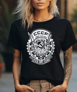 Official Faithful to the Line Music Punk Rock Soviet Star CCCP t shirt