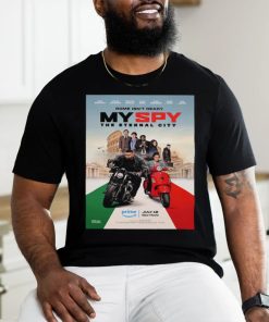 Official First Poster For My Spy The Eternal City Releasing On Prime Video On July 18 Unisex T Shirt