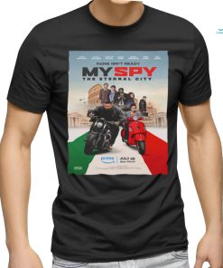 Official First Poster For My Spy The Eternal City Releasing On Prime Video On July 18 Unisex T Shirt