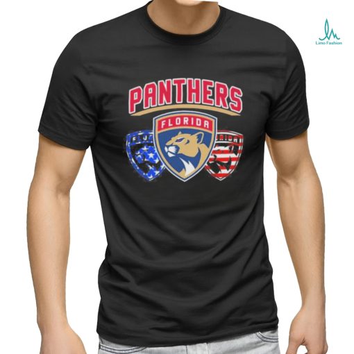 Official Florida Panthers Logo Independence Day Shirt