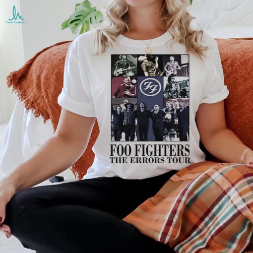 Official Foo Fighters The Eras Tour photo t shirt