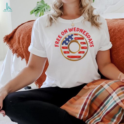 Official Free On Wednesdays Donuts T Shirt