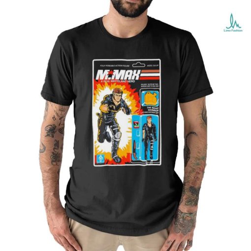 Official Fully Poseable Action Figure M Max A Real Wasteland Hero T shirt