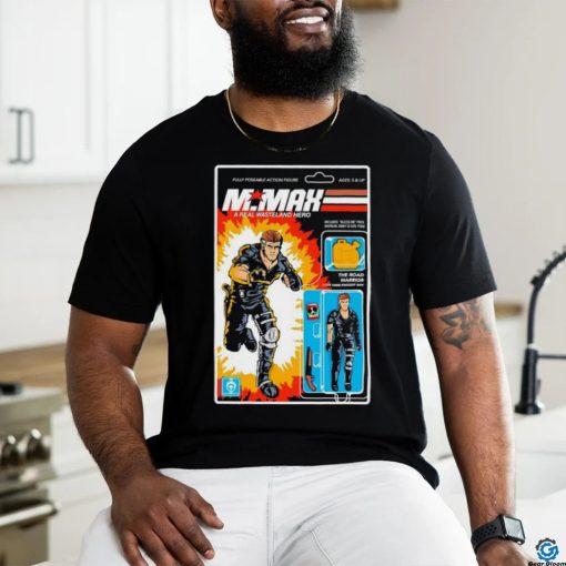 Official Fully Poseable Action Figure M Max A Real Wasteland Hero T shirt