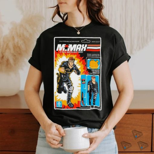 Official Fully Poseable Action Figure M Max A Real Wasteland Hero T shirt