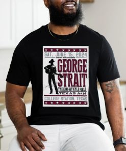 Official George Strait The King at Kyle Field 2024 Shirt