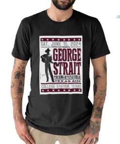 Official George Strait The King at Kyle Field 2024 Shirt