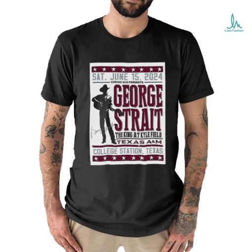 Official George Strait The King at Kyle Field 2024 Shirt