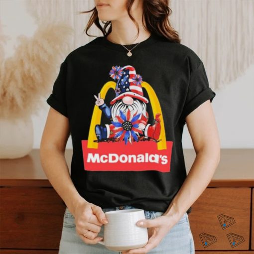 Official Gnomes McDonald’s 4th Of July Fan T Shirt