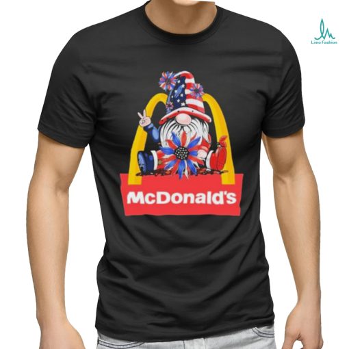 Official Gnomes McDonald’s 4th Of July Fan T Shirt