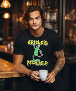 Official Grillo’s Pickles Store Mike Lottie X Grillo’s Pickle Man Skate Shirt