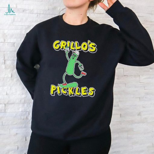 Official Grillo’s Pickles Store Mike Lottie X Grillo’s Pickle Man Skate Shirt