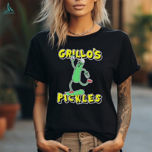 Official Grillo’s Pickles Store Mike Lottie X Grillo’s Pickle Man Skate Shirt