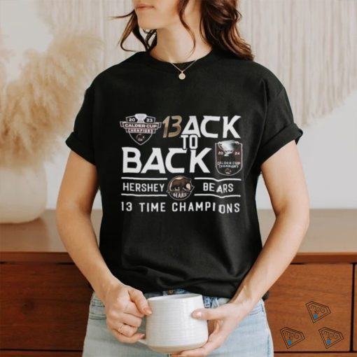 Official Hershey Bears Calder Cup 13 Time Champions  shirt