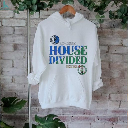 Official House Divided Boston Celtics vs Dallas Mavericks Shirt
