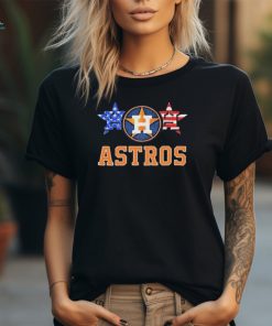 Official Houston Astros Celebrating 4th Of July American Flag t shirt