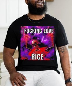 Official I Fucking Love Rice Skeleton Shirt