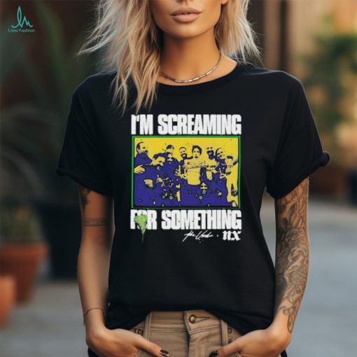 Official I’m Screaming For Something Shirt