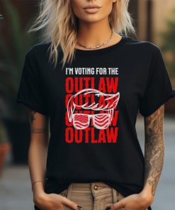 Official I’m voting for the outlaw – trump 2024 T Shirt