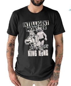 Official Intelligent Monster King Kong Mobstyles Bruiser Brody T shirt