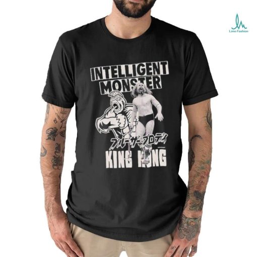 Official Intelligent Monster King Kong Mobstyles Bruiser Brody T shirt