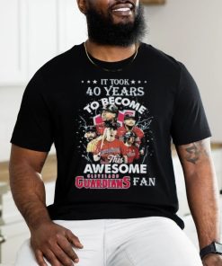 Official It Took 40 Years To Become This Awesome Cleveland Guardians Fan Shirt
