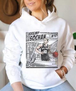 Official Jeremy Sochan San Antonio Spurs Comic shirt