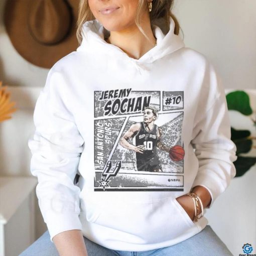 Official Jeremy Sochan San Antonio Spurs Comic shirt