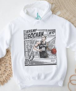 Official Jeremy Sochan San Antonio Spurs Comic shirt