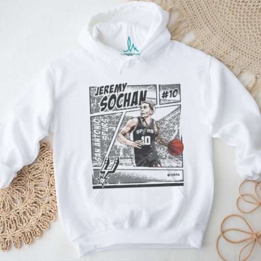 Official Jeremy Sochan San Antonio Spurs Comic shirt