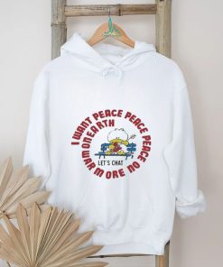 Official Jerks 80s I Want Peace Peace Peace Shirt