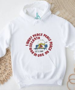 Official Jerks 80s I Want Peace Peace Peace Shirt