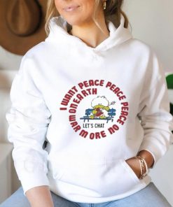 Official Jerks 80s I Want Peace Peace Peace Shirt