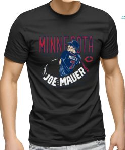 Official Joe Mauer 2024 Inductee Illustrated Image Light shirt