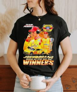 Official Joey Logano Nascar All star Race 2024 Winners Signature shirt