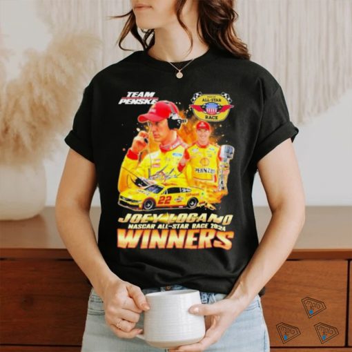 Official Joey Logano Nascar All star Race 2024 Winners Signature shirt