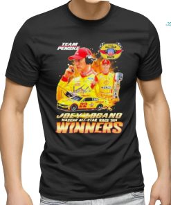 Official Joey Logano Nascar All star Race 2024 Winners Signature shirt