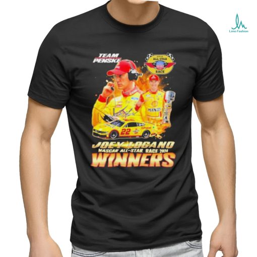 Official Joey Logano Nascar All star Race 2024 Winners Signature shirt