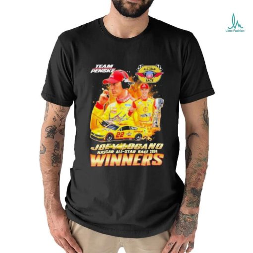 Official Joey Logano Nascar All star Race 2024 Winners Signature shirt