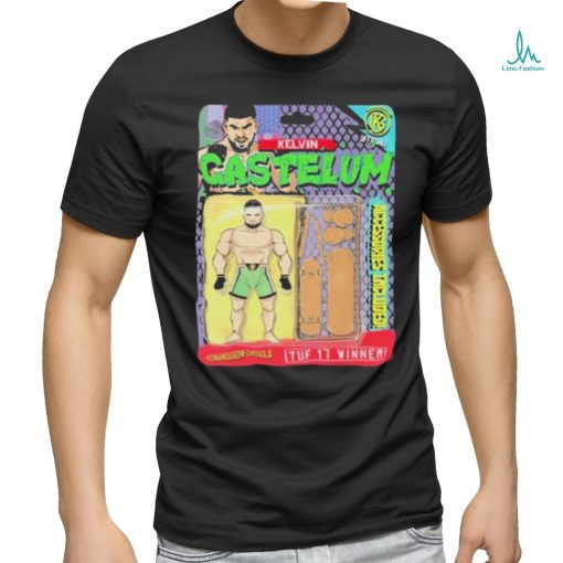 Official Kelvin Gastelum Kg Action Figure Shirt