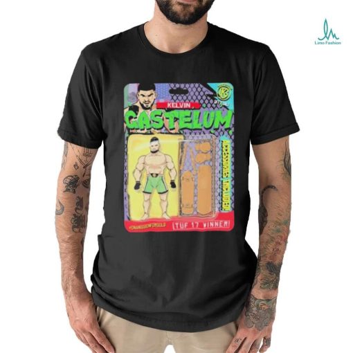 Official Kelvin Gastelum Kg Action Figure Shirt