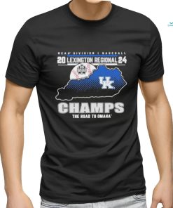 Official Kentucky Wildcats 2024 Division I Baseball Lexington Regional Champions Shirt