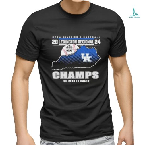 Official Kentucky Wildcats 2024 Division I Baseball Lexington Regional Champions Shirt