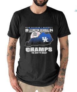 Official Kentucky Wildcats 2024 Division I Baseball Lexington Regional Champions Shirt